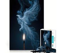Rompecabezas Phoenix Rising from Flame para Adultos, 1000 Piezas, lógica Clara, Juguete, pasatiempo Tranquilo, Corte Perfecto, Regalo Elegante (38x52cm)