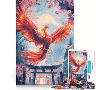 Rompecabezas Phoenixs Torii Pathway de 1000 Piezas para Adultos Ideal para Mejorar la Memoria y aliviar el estrés Diseño para armar (38x26cm)