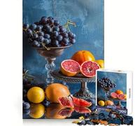 Rompecabezas Photo Art Fruits II para Adolescentes, 1000 Piezas, Wise Think Toy, Gentle Leisure, Tight Cut, Santa Wish List (50x75cm)