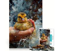 Rompecabezas Pick Up The Duck Meme de 1000 Piezas para Adolescentes, Juguete de lógica Mental, Escape Tranquilo, Arte de Bordes Finos, Coleccionable (38x52cm)