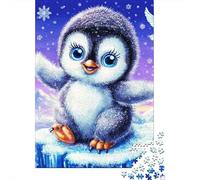 Rompecabezas Pingüinos Lindos 1000 Piezas De Lógica - para Adultos, Niños Y Toda La Familia, Puzzle Juego Didáctico, 52x38cm/1000pcs