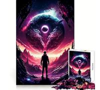 Rompecabezas Pink Portal de 1000 Piezas para Adolescentes Mejora la Memoria, se relaja, Tiene Bordes precisos y es un Regalo Creativo (50x75cm)