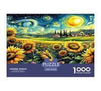 Rompecabezas Pintura Estilo Van Gogh 1000 Piezas para Adultos Y Niños - DIY Puzzle Entretenimiento Creativo Y Desafío Relajante 70x50cm/1000pcs