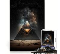 Rompecabezas Pirámide Espacial de 1000 Piezas para Adolescentes Juguete para ejercitar la Mente Juego de Mesa en Grupo Arte y Montaje Regalo clásico (50x75cm)