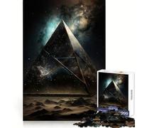 Rompecabezas Pirámide Espacial de 1000 Piezas para Adolescentes Mejora la Memoria Cómodo y Relajante Corte Firme Regalo Festivo (38x26cm)