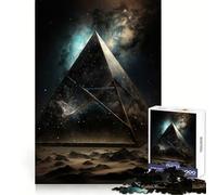 Rompecabezas Pirámide Espacial para Adolescentes, 1000 Piezas, Lógica Clara, Juguete, Lento, Disfruta, Corte, Sorpresa de Cumpleaños (50x75cm)