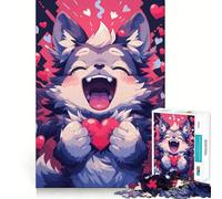 Rompecabezas Pixel Pet Portraits de 1000 Piezas para Adolescentes Refuerza la Memoria Divertido y Relajante Bordes de Calidad Regalo Ideal (38x26cm)