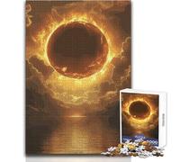 Rompecabezas Planet Fire de 1000 Piezas para Adolescentes, Juego de Aprendizaje de Pensamiento estratégico, Regalo Ideal para Cualquier Evento, tamaño 38x52cm