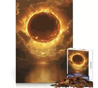 Rompecabezas Planet Fire de 1000 Piezas para Adolescentes Mejora la Memoria Ocio en casa Imagen para armar Un Regalo Encantador (50x75cm)