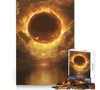 Rompecabezas Planet Fire de 1000 Piezas para Adolescentes Mejora la Memoria Tiempo de relajación Bordes precisos Regalo Creativo (38x26cm)