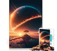 Rompecabezas Planet Invasion de 1000 Piezas para Adolescentes Juguete Intelectual para Disfrutar en Familia Corte de Calidad (50x75cm)