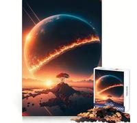 Rompecabezas Planet Invasion de 1000 Piezas para Adolescentes Juguete Intelectual para Disfrutar en Familia Corte de Calidad (50x75cm)