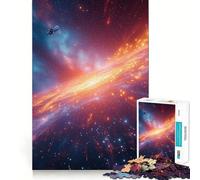 Rompecabezas Planeta del Espacio de 1000 Piezas para Adolescentes Juguete de lógica sólida Diversión Tranquila Corte de precisión Regalo increíble (50x75cm)