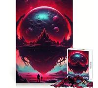 Rompecabezas Planeta Desconocido de 1000 Piezas para Adultos Ideal para el Bienestar Mental, la relajación y el Ocio Perfecto como Regalo Festivo (38x52cm)