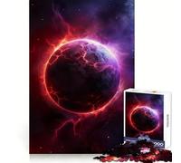 Rompecabezas Planeta Rayo Rojo para Adultos 1000 Rompecabezas Fortalecen la Memoria Alivian la Ansiedad Bordes Lisos Sorpresa Cálida (50x75cm)