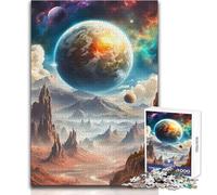 Rompecabezas Planeta Verde para Adolescentes, 1000 Piezas, Aprendizaje a través del Juego, Regalo Emocionante para Ocasiones Especiales, Tamaño 50x75cm