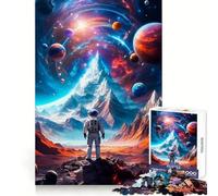 Rompecabezas Planetary Mountain de 1000 Piezas para Adultos Refuerza la Memoria Entretenimiento Regalo Elegante (38x26cm)
