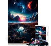 Rompecabezas Planetas Extraños de 1000 Piezas para Adolescentes Juguete Inteligente para el hogar Corte preciso Regalo Original 50x75cm