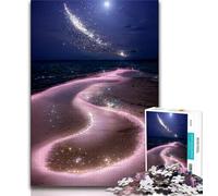 Rompecabezas Playa de Ensueños Coloridos de 1000 Piezas para Adolescentes Regalo de cumpleaños decoración de Pared para Mayores de 14 años (26x38cm)