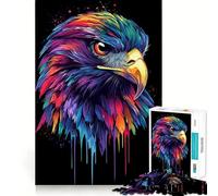 Rompecabezas Pop Art Rainbow Red Kite P de 1000 Piezas para Adultos Refuerza la Memoria Momento cálido Bordes limpios (38x52cm)