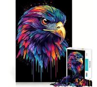 Rompecabezas Pop Art Rainbow Red Kite P para Adolescentes, 1000 Piezas, fortalece la Memoria, pasatiempo Tranquilo, Regalo Festivo (50x75cm)