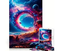 Rompecabezas Portal Antiguo de 1000 Piezas para Adolescentes Estimula la Mente y es un pasatiempo Relajante Encaje Firme (38x52cm)