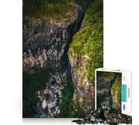 Rompecabezas Portal de la Tranquilidad de 1000 Piezas para Adultos Juguete Inteligente y Divertido Bordes Lisos Decoración de Pared (38x26cm)