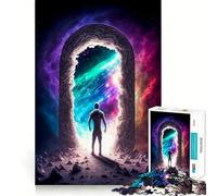 Rompecabezas Portal Espacial para Adultos, 1000 Piezas, Juguete de Lógica, Alivio del Estrés, Corte de Precisión, Regalo para Festivales (50x75cm)