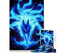 Rompecabezas Power Kitsune Fox de 1000 Piezas para Adolescentes Juego de ingenio Momento de Paz Borde de Calidad 50x75cm