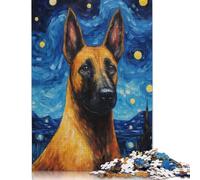 Rompecabezas Premium de Van Gogh para Adultos, de Malinois Belga, 100% Reciclado, para niños a Partir de 12 años, 1000 Piezas (75 x 50 cm)