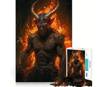 Rompecabezas Presencia Demoníaca para Adultos, 1000 Piezas, Juego Creativo, Detalles Auténticos, Desafío Real, Arte y Decoración (50x75cm)