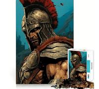 Rompecabezas Pride Spartan de 1000 Piezas para Adultos, Juguete de lógica Fuerte, Alivio de la ansiedad, Borde Transparente, Regalo para Festivales 38x52cm