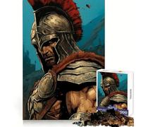 Rompecabezas Pride Spartan de 1000 Piezas para Adultos, Juguete de lógica Fuerte, Alivio de la ansiedad, Borde Transparente, Regalo para Festivales 38x52cm