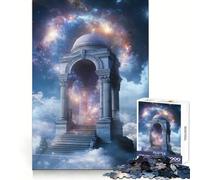 Rompecabezas Puerta Celestial Antigua para Adultos, 1000 Piezas, Entrenamiento de Memoria, Recreación Tranquila, Corte Impecable, Regalo Navideño (38x26cm)
