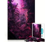Rompecabezas Pulse of The Jungle de 1000 Piezas para Adolescentes, Juguete cognitivo, pasatiempo Relajante, Borde Premium, Lista de Deseos de Santa Claus (38x52cm)