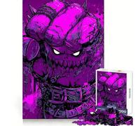 Rompecabezas Puño Monstruoso Morado para Adolescentes, 1000 Piezas, Juguete Intelectual, Diversión en Interiores, Corte de Calidad, Regalo Creativo (38x52cm)