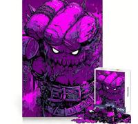 Rompecabezas Puño Monstruoso Morado para Adultos, 1000 Piezas, Juguete para ejercitar la Mente, Divertido y Relajante, (38x26cm)