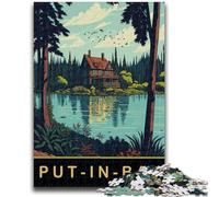 Rompecabezas Put In Bay, Ohio para Adultos, 1000 Piezas, Actividad Familiar con póster a Juego y Hoja de Trivia para Mayores de 14 años, 1000 Piezas (50x75cm)