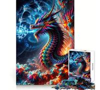 Rompecabezas Quantum Inferno para Adultos, 1000 Piezas, Juguete de lógica Fina, Informal, Relajante, con Bordes limpios, Pieza de Arte Fina (50x75cm)