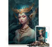 Rompecabezas Queen de 1000 Piezas Juguete para desarrollar la Mente Juego Relajante Piezas de colección de Arte con Corte de precisión (50x75cm)
