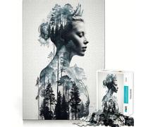 Rompecabezas Queen of The Everwood para Adolescentes, 1000 Piezas, fortalece la Memoria, Tiempo de Paz, Regalo clásico (38x52cm)
