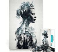 Rompecabezas Queen of The Everwood para Adultos, 1000 Piezas, Recall Upgrade, Peaceful Time, Tight Cut, Santa Wish List (50x75cm)