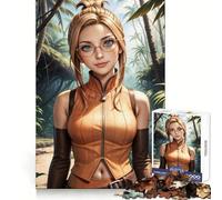 Rompecabezas Quistis (Final Fantasy) para Adolescentes, 1000 Piezas, Recall Upgrade, Calm Relax, Clear Cut Art Collection Piece (38x52cm)