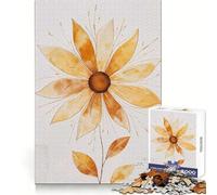 Rompecabezas Radiant Bloom de 1000 Piezas para Adultos Juguete para ejercitar la Mente Suave, Relajante, para armar Un Regalo Encantador (50x75cm)