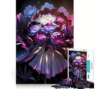 Rompecabezas Radiant Blossom Dance de 1000 Piezas para Adolescentes Juguete para ejercitar la Mente Juego de Mesa en Grupo Arte y Montaje Regalo clásico (38x26cm)