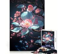 Rompecabezas Radiant Blossom Harmony de 1000 Piezas para Adolescentes Fortalece la Memoria, Calma, relaja, Bordes Suaves Regalo increíble (50x75cm)