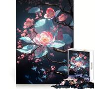 Rompecabezas Radiant Blossom Harmony de 1000 Piezas para Adultos, Juguete para ejercitar la Mente, para Fortalecer los Lazos Familiares, Corte de precisión, Regalo Creativo (38x52cm)