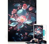 Rompecabezas Radiant Blossom Harmony de 1000 Piezas para Adultos, Juguete para ejercitar la Mente, para Fortalecer los Lazos Familiares, Corte de precisión, Regalo Creativo (38x52cm)
