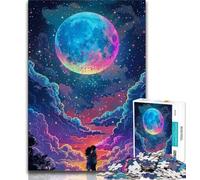 Rompecabezas Rainbow Universe de 1000 Piezas para Adultos Ideal para Adolescentes y Adultos Ideal para Jugar en Familia Regalo de Amigo Secreto 38x26cm