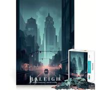 Rompecabezas Raleigh para Adultos, 1000 Piezas, Grupo de Habilidades mentales, Joy Quality Edge Art Collection (50x75cm)